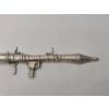 Image 4 : 2026 Investment Caster Handcrafted 11.1g .999 Pure Silver Miniature RPG-7 With COA