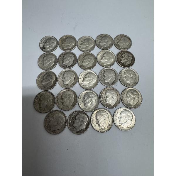United States Roosevelt Dimes 90% Silver- Featuring Key Dates- Beautiful Condition!