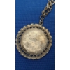 Image 4 : Costume Silver-Tone Heraldic Knight Medallion Pendant Necklace 