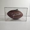 Image 2 : John Madden Autographed Wilson National Football League Football In Acrylic Display Case