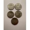 Image 2 : 5 - United States Kennedy 40% Silver Half Dollars - Face Value $2.50