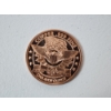 Image 2 : Coronavirus COVID-19 1 AVDP oz .999 Fine Copper Round