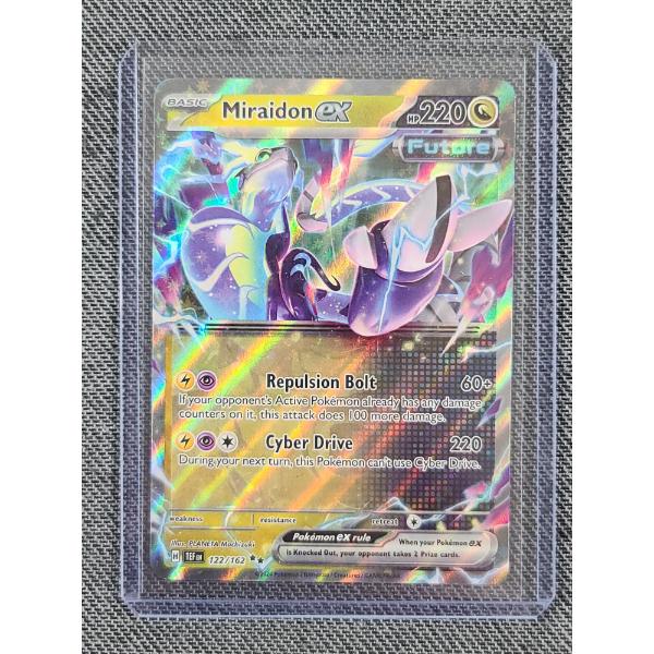 Miraidon Ex 122/162 Pokemon 2024 Trading Card Near Mint