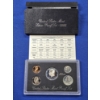 Image 1 : 1995 S United States Mint Silver Proof Set - 5 Coin Set w/ Box & COA