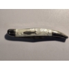 Image 4 : (2) Knives - Folding Knife with Pearl Handle and Double Sided Knife with Leather Sheath