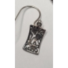 Image 5 : (2) Pairs Of Sterling Silver Earrings - Dangle & Stud Back - Total Weight: 2.0g