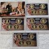 Image 1 : Collection of 4 Official United States Mint Presidential $1 Coin Proof Sets