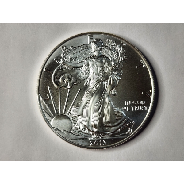 2013 American Eagle 1 Oz Fine Silver Round