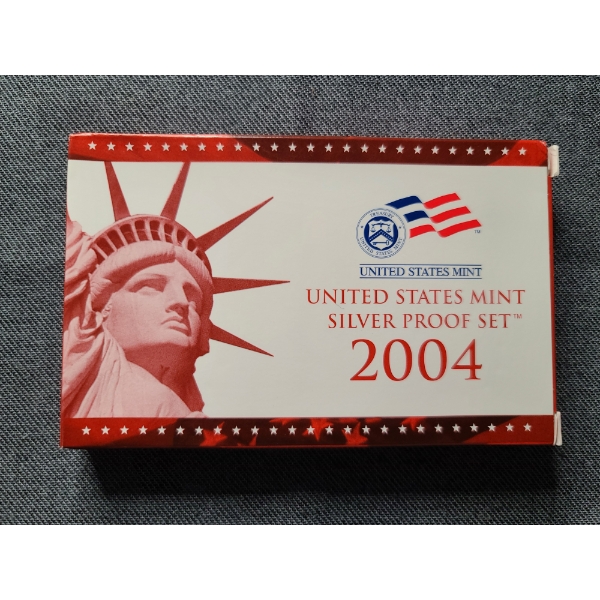 2004 United States Mint Silver Proof Set 