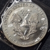 Image 2 : 2001 United States Silver Eagle 1 Oz .999 Uncirculated Silver Dollar