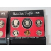 Image 3 : x4 United States Proof Sets: 1974, 1979, 1976, 1978 In Original Packaging