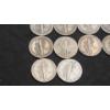 Image 7 : Assorted Years/Mint Marks 90% Silver Mercury Dimes - Face Value: $1.00