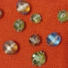 Image 7 : Vintage Group Of Embellished Glass Beads - Murano? 
