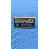 Image 2 : 10K Gold With Emerald Norfolk Southern 30 Year Service Tie Tack Pin  - Total Weight: 1.9g