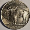 Image 7 : Buffalo Nickel Belt Buckle (3"), Penny Key Chain (2") & Seasons Greeting Commemorative Round (1.5")
