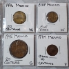 Image 11 : Two Binder Pages Filled with Assorted Mexico Coins 