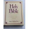 Image 2 : Leather Bound Family King James Holy Bible - Good Condition