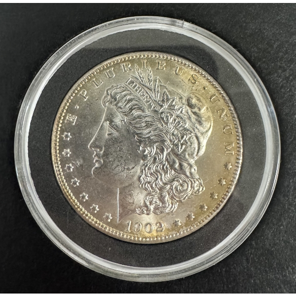 1902-O United States Morgan Silver Dollar- Beautiful Condition 