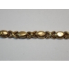 Image 4 : 10K Yellow Gold XOXO Style 7" Bracelet (Damaged) TW: 4.1g