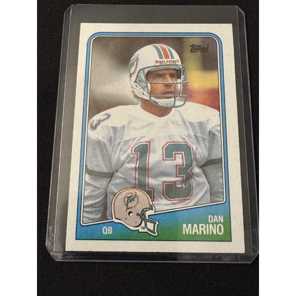 1988 Topps Dan Marino Miami Dolphins Football Card - Exceptional Card