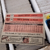 Image 7 : HUGE Box Loaded with Hundreds of Assorted Football Trading Cards ~ Mostly Assorted 1980's!