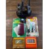 Image 1 : Lot of Assorted Hunting Gear - Walkie Talkies, Hand Warmer & Fuel Sticks & Camo Makeup
