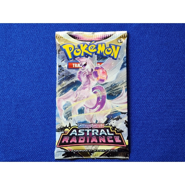 Sealed 2022 Pokémon TCG Sword & Sheild - Astral Radiance 10-Card Booster Pack