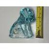 Image 10 : Adorable Degenhart Vintage Uranium Glass Dog Figurine- Ice Blue