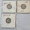 Image 6 : $1.30 Face Value of Assorted Years 90% Silver Mercury Dimes