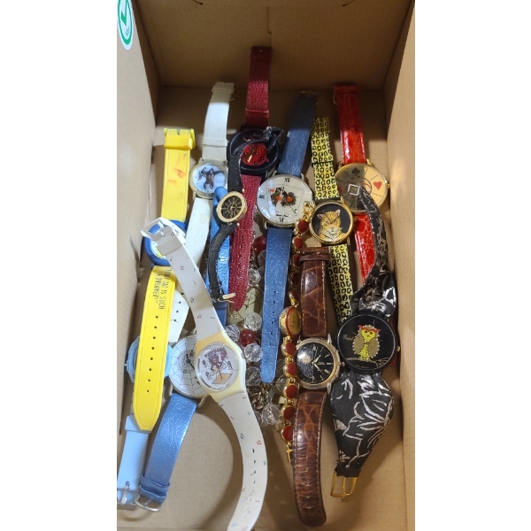 Lot Of Assorted Wrist Watches - Condition Unknown