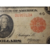 Image 4 : HARD TO FIND ~ US $10 Federal Reserve 1914 Red Seal Large Note ~ GREAT PIECE FOR COLLECTORS!