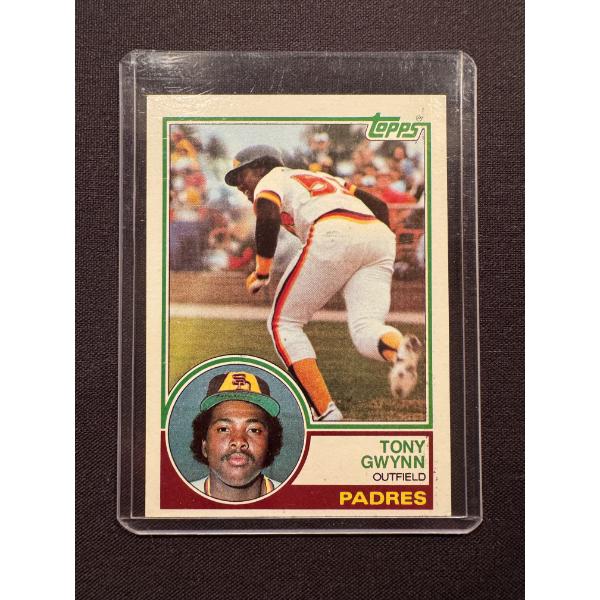 1983 Topps Tony Gwynn Padres Rookie Baseball Card - High Grade Card