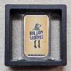 Image 2 : Touchdown Taylor Bullion Baddies 1 Oz .999 Fine Silver Colorized Art Bar In Floating Display Case