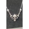 Image 3 : Sterling Silver Antique Angel Pendant Necklace - Weight: 10.0g