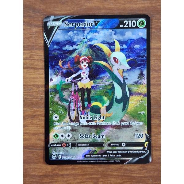 Serperior V TG13/TG30 Holo Rare Pokemon Trading Card