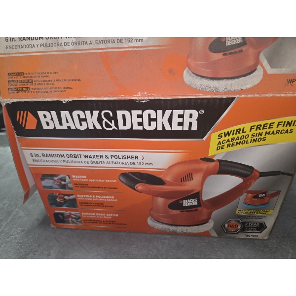 Like New Black & Decker Orbital Polisher/Waxer