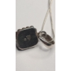 Image 4 : SILPADA Sterling Silver Button Frame Freshwater Pearl Pendant On 19" Sterling Necklace - Weight 5.8g