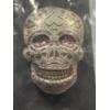 Image 3 : Exceptional Day of The Dead 2 Troy Oz .999 Fine Silver Hand Poured Skull - Mint Condition