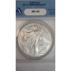 Image 3 : ANACS 2006-W MS 69 20th Anniversary One Troy Ounce .999 Fine Silver American Eagle
