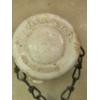 Image 2 : Louisville Home Pickup - Glass 5 Gallon Tilting Metal Bottle w Metal Rack - Stopper Included
