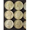 Image 2 : Nine Assorted Silver Wartime Nickels - Face Value $0.45 