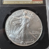 Image 2 : NGC MS70 2025 American Silver Eagle - The Official Red Book - 1 oz .999 Fine Silver 