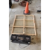 Image 1 : Louisville Home Pickup - 3 Pc Group - Baby Gate, Portable Boom Box Radio & Cone - See Pics