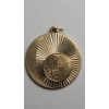 Image 1 : 14K Yellow Gold "Mother" Pendant - Weight: 10.4g