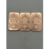 Image 2 : Three Buffalo 1 AVDP oz .999 Fine Copper Bars