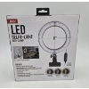 Image 2 : Brand New In Box- iTek LED Selfie Light With 3 Colors & Clamp!
