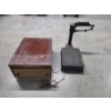 Image 1 : Vintage Fairbanks Cast Iron Scale And RCA Victor Electric Radio