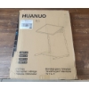 Image 2 : Huanuo Adjustable Folding Black TV Tray In Box