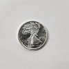 Image 1 : Walking Liberty 1/10th Troy oz .999 Fine Silver Round - Mint Condition