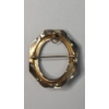 Image 3 : Vintage 10K Yellow Gold Brooch Frame - Weight: 3.2g